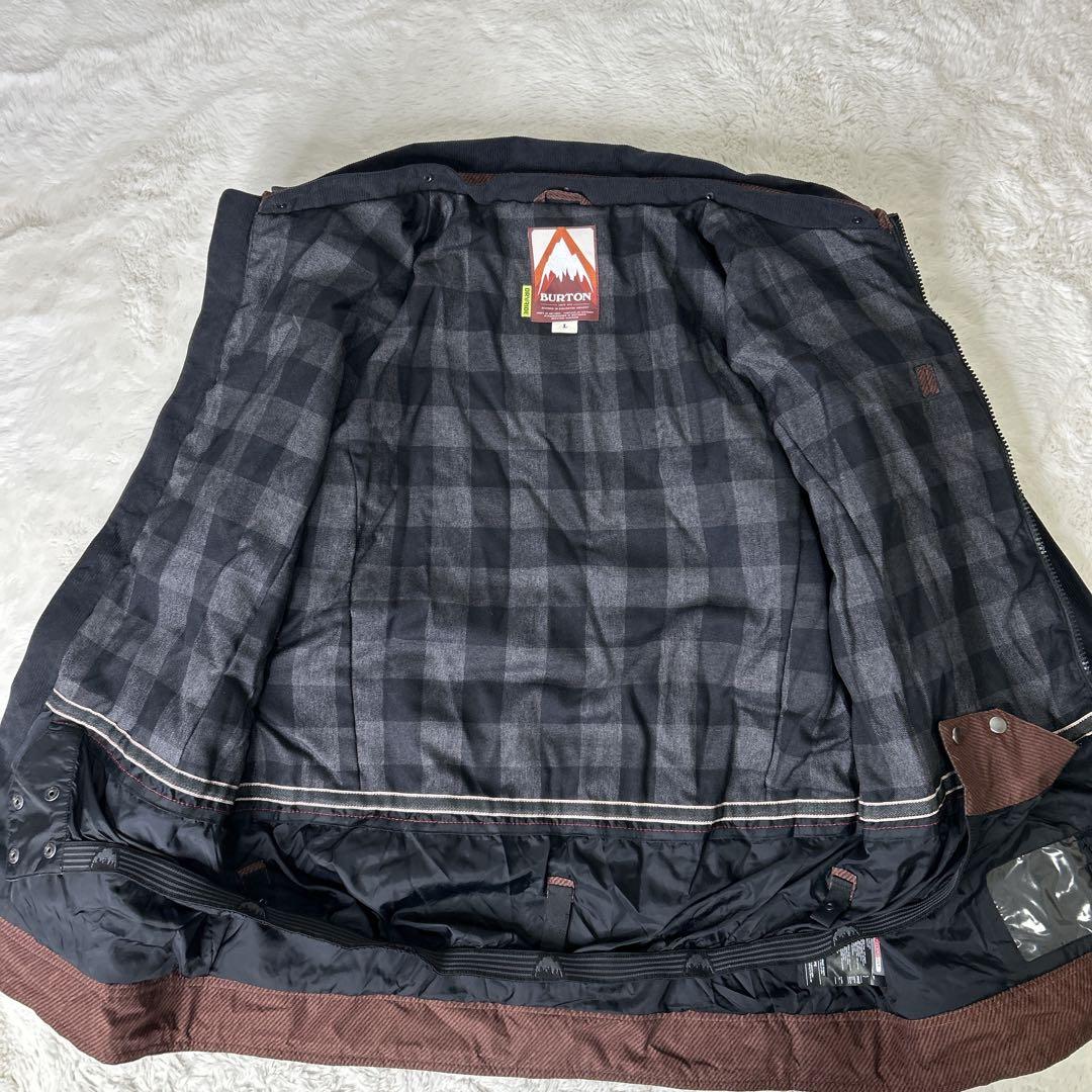 BURTON /バートン スノーボードウェア L コーデュロイ襟　おしゃれ