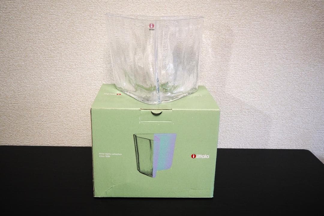 アルヴァ・アアルト ベース 140mm クリア イッタラ 