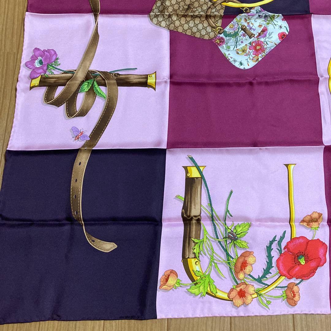 GUCCI グッチ 大判 スカーフ