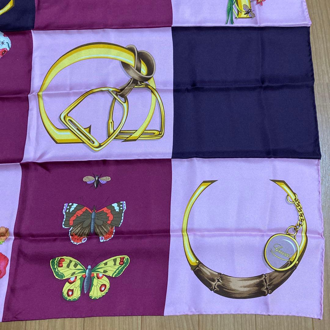 GUCCI グッチ 大判 スカーフ