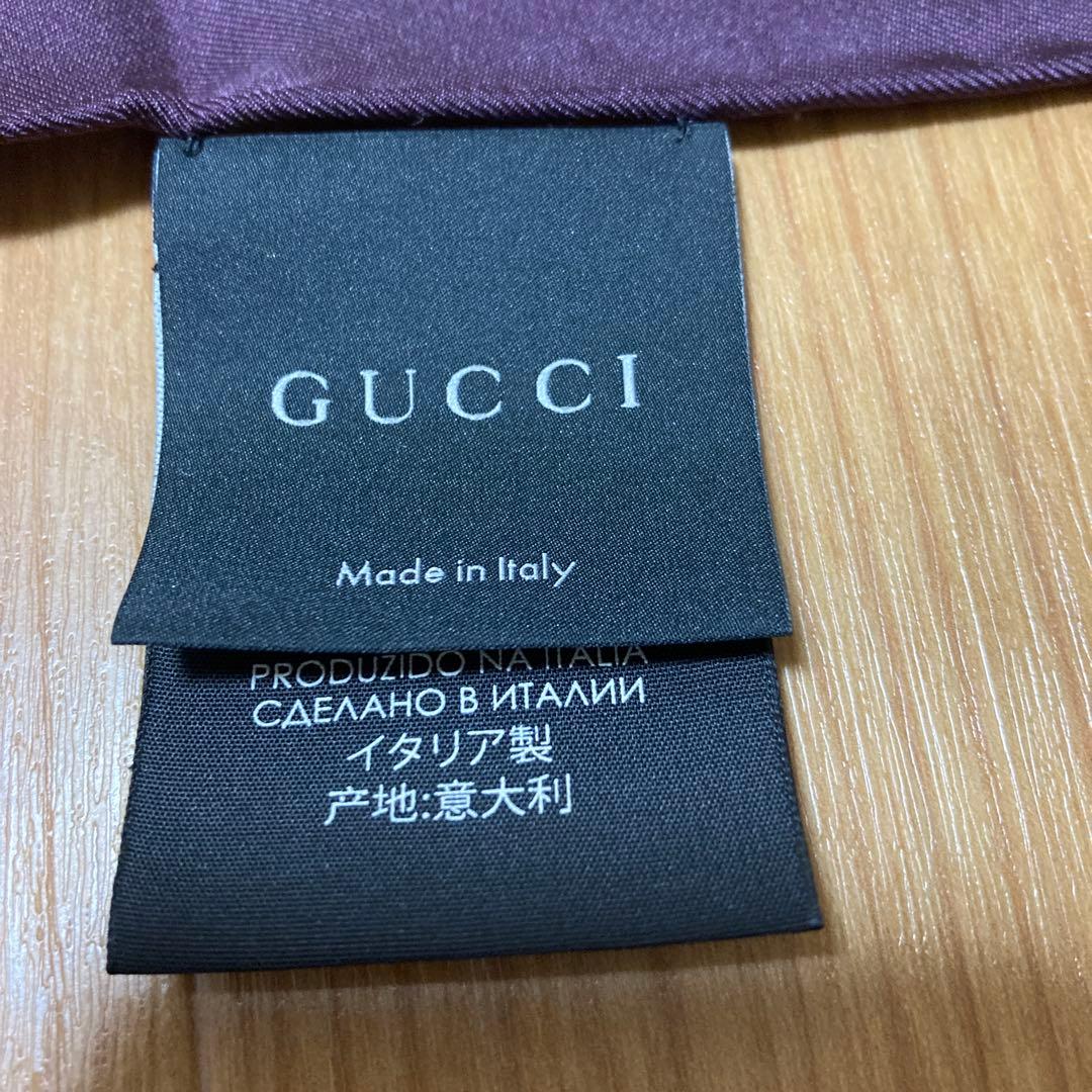 GUCCI グッチ 大判 スカーフ