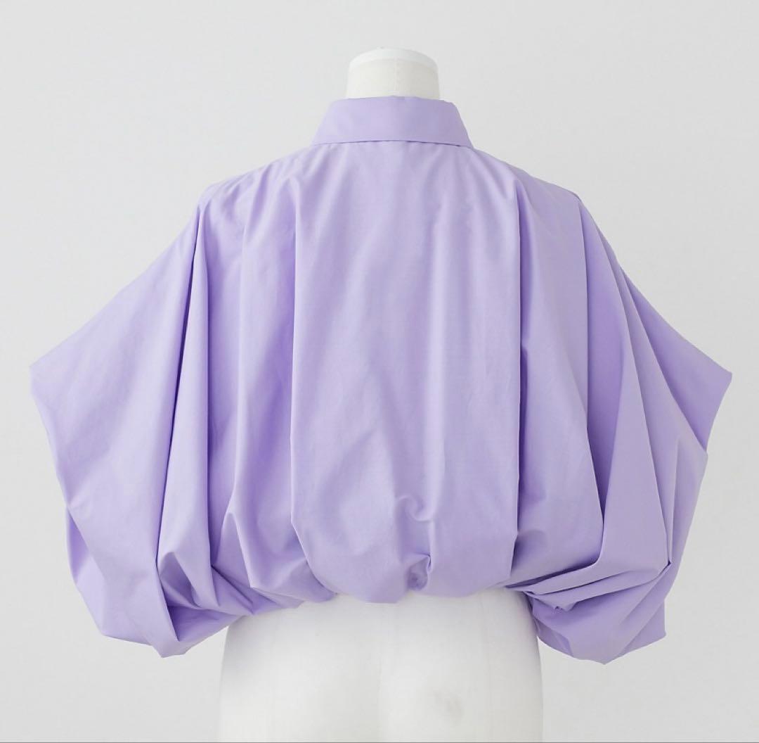 トップス ENFOLD WASHABLE BALLOON CROPPED SHIRT 38