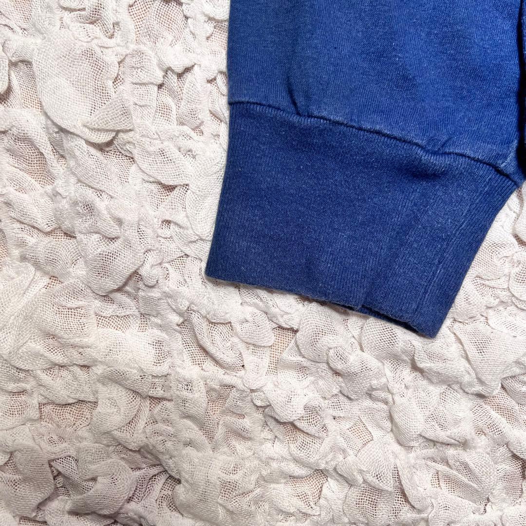 『希少カラー』　パームエンジェルス　完売　ロンT バックロゴ　紺　【XL】