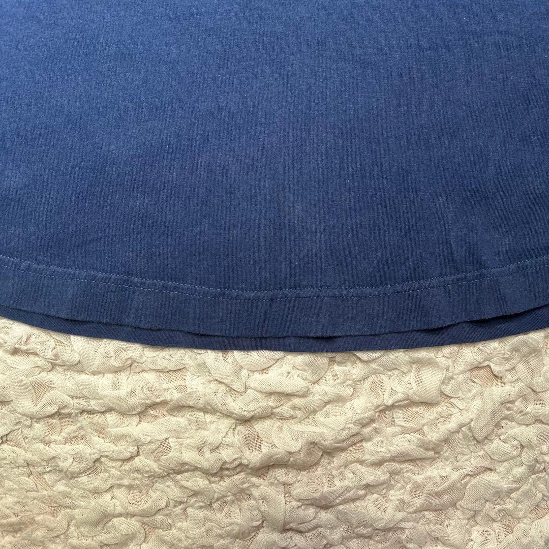 『希少カラー』　パームエンジェルス　完売　ロンT バックロゴ　紺　【XL】