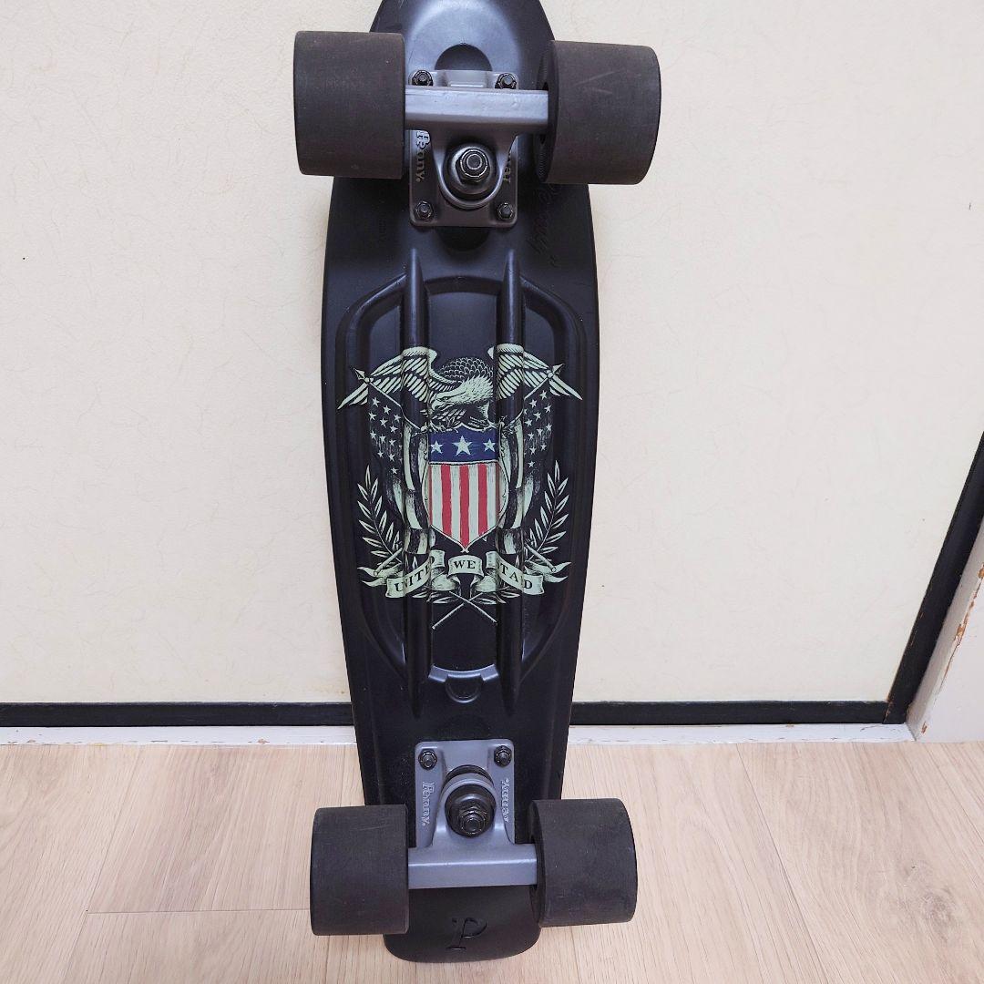 レア　Penny スケートボード アメリカ独立記念 限定モデル 黒　22インチ