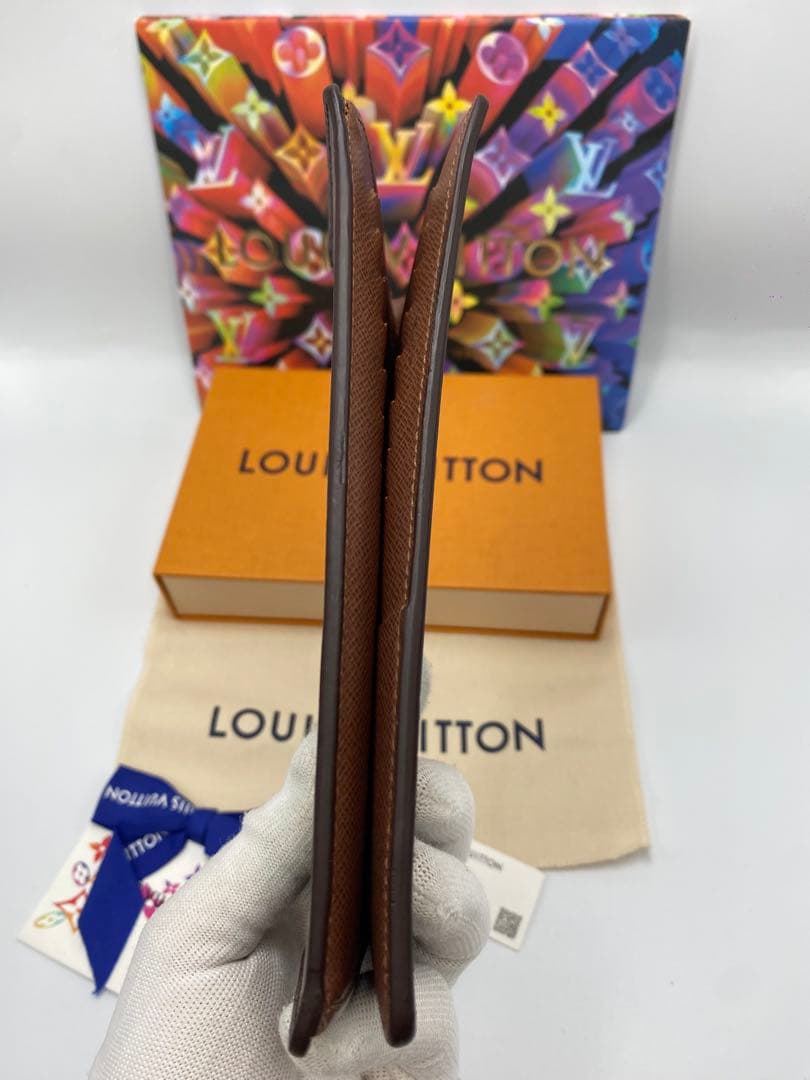 美品 ルイヴィトン モノグラム 長財布 ポルトフォイユ ブラザ 新型