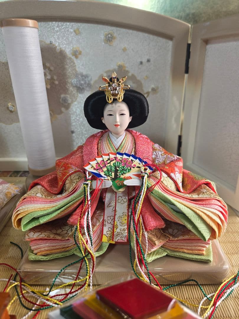 【一点限り】雛人形 収納飾り　SH41