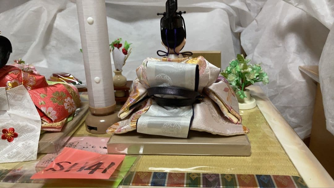 【一点限り】雛人形 収納飾り　SH41