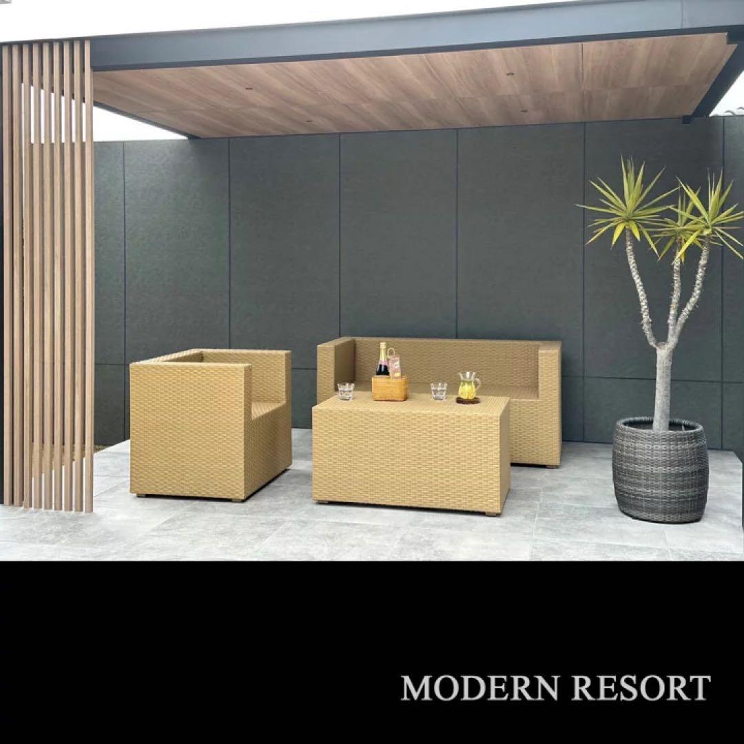 【在庫処分】VIROリゾートガーデンソファセット通常385,000円が何と！