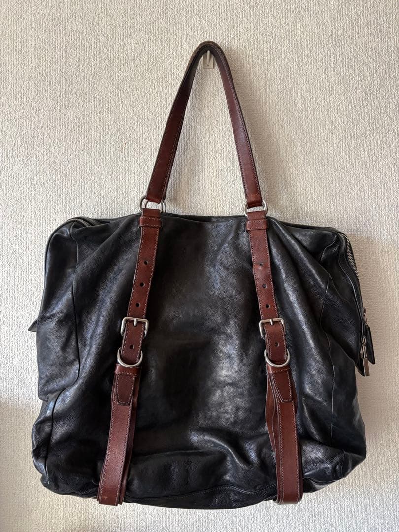 PRADA プラダ　レザートートバッグ　ボストンバック