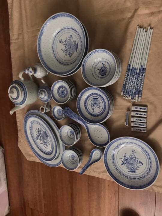 中華料理用 食器（セットで纏め売りしてます）