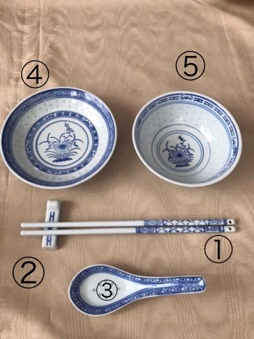 中華料理用 食器（セットで纏め売りしてます）