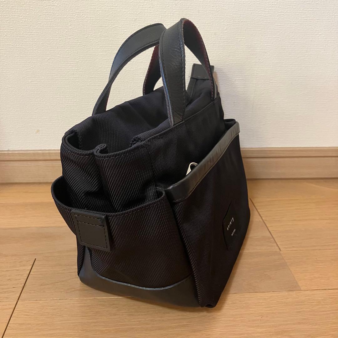 【美品】アニアリ　aniary ミニトートバッグ　　メンズ　ブラック 黒