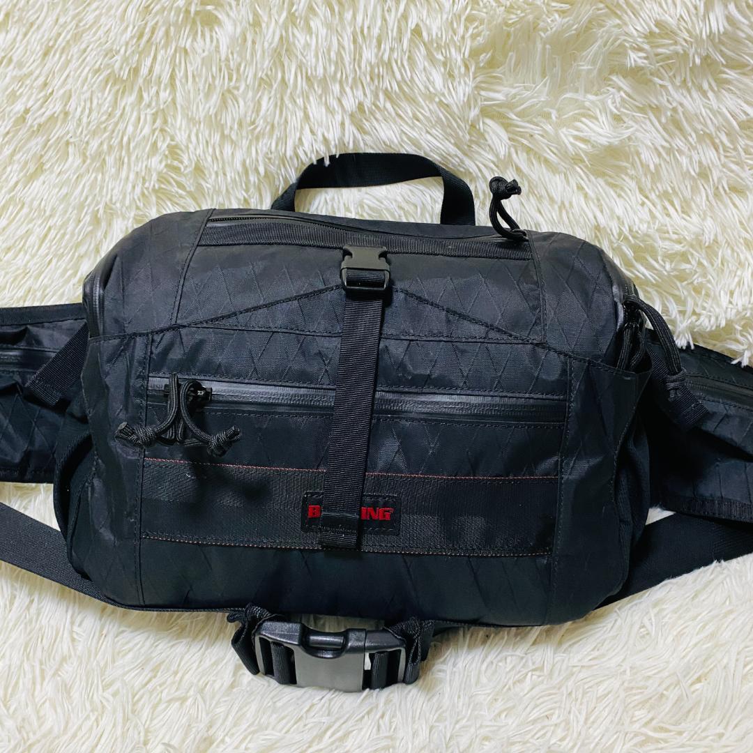美品　ブリーフィング ショルダーバッグ ALG FANNY PACK　X-PAC