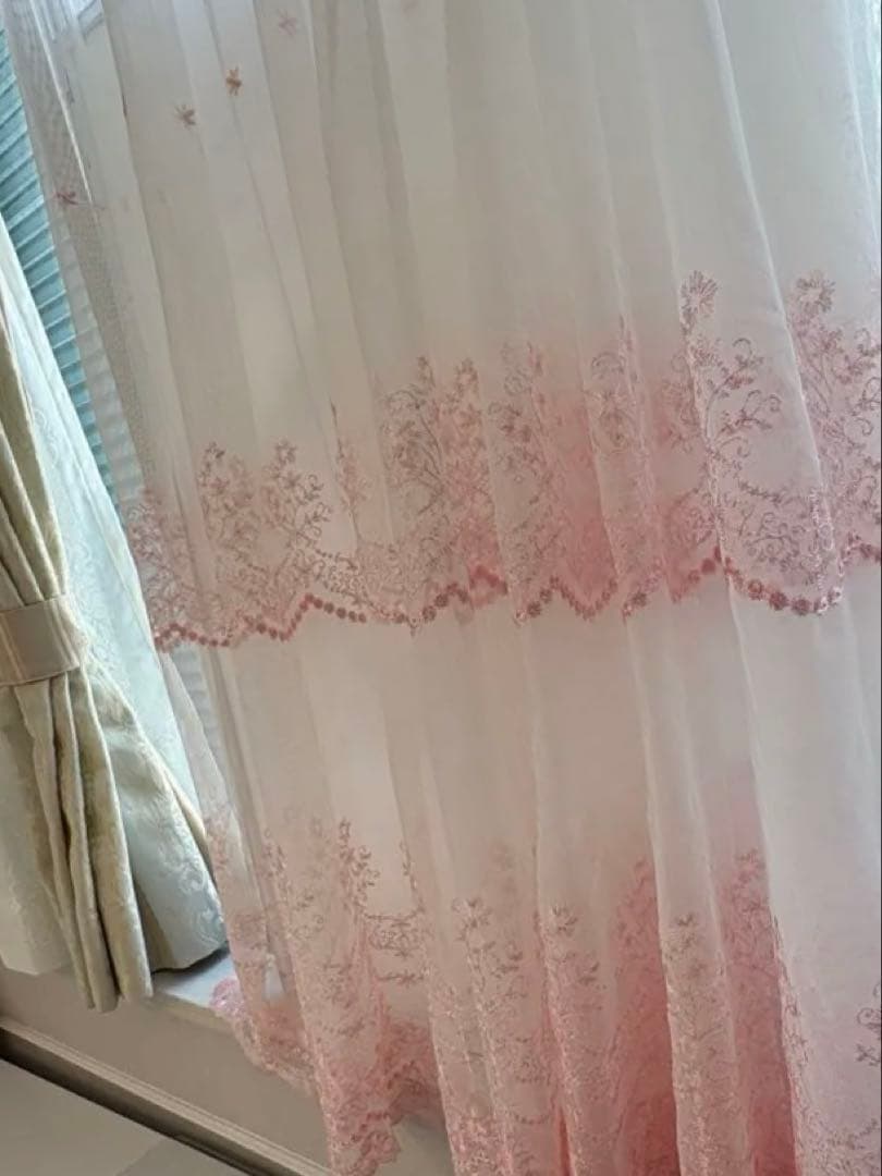 Francfranc風レースカーテン