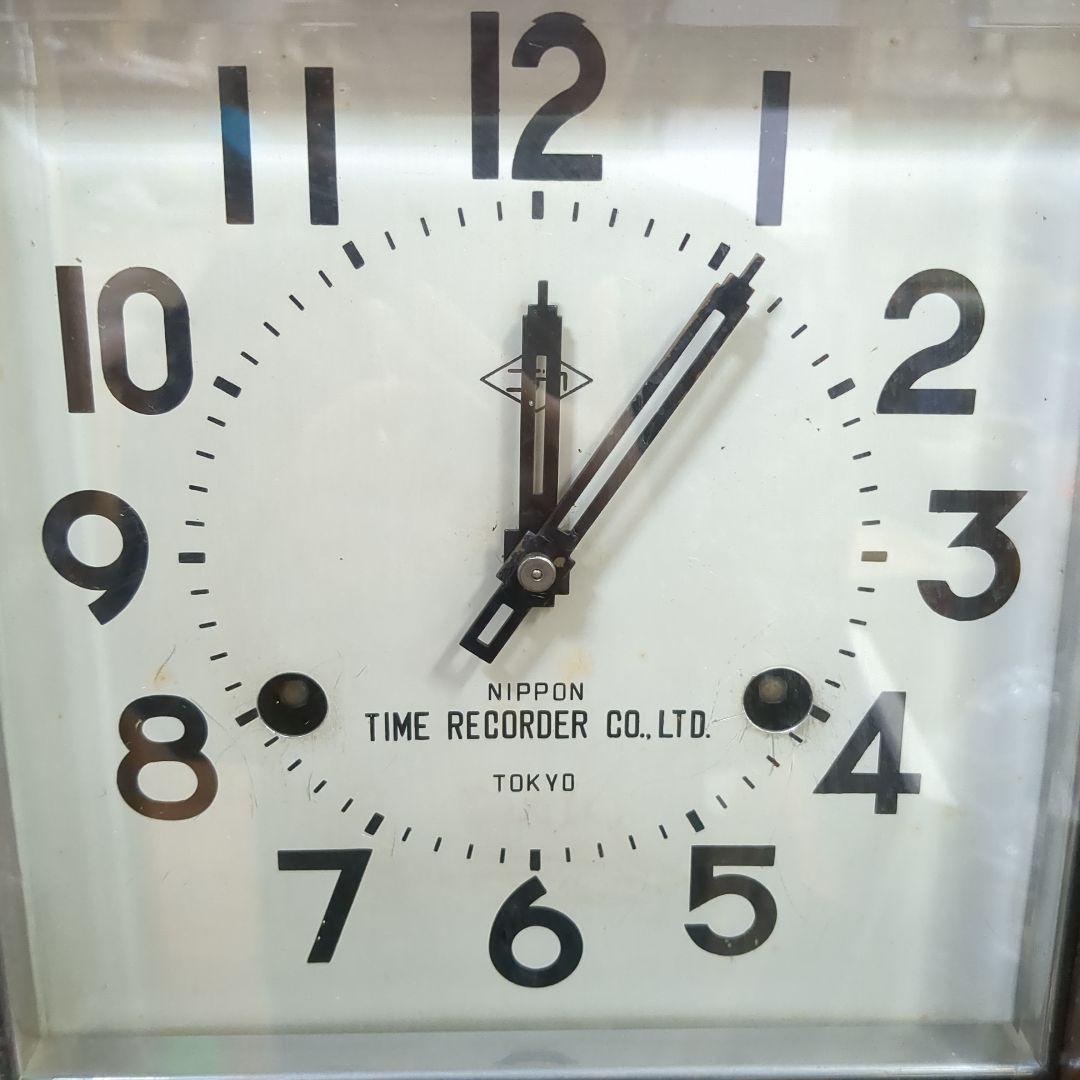 Nippon Time Recorder アナログ時計　インテリア　アンティーク
