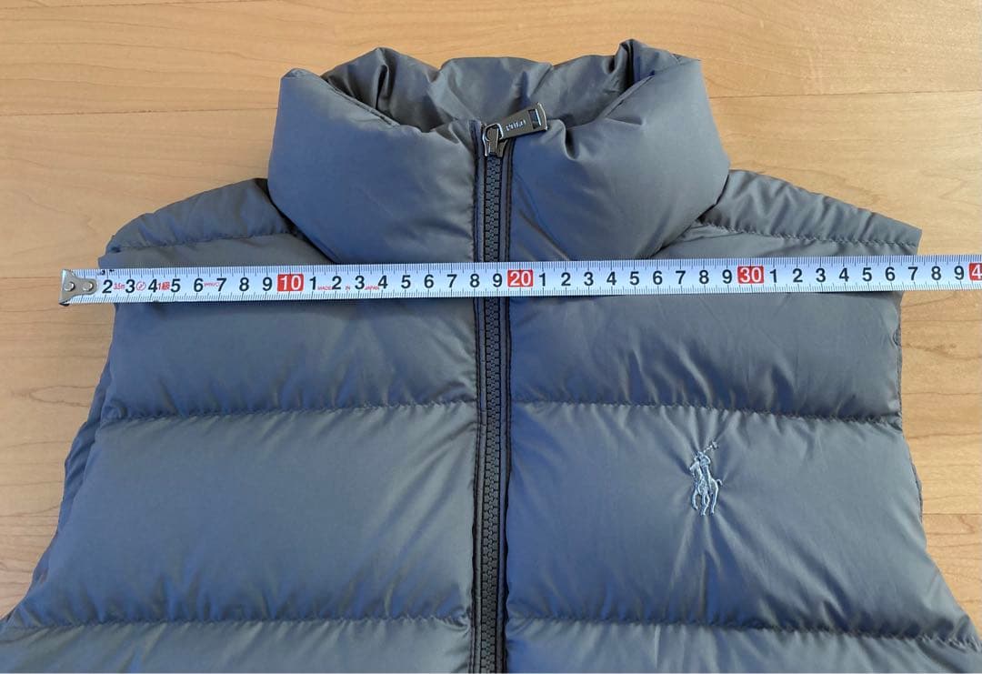 【美品】Polo Ralph Lauren グレー ダウンベスト