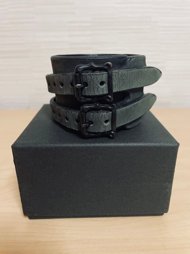 ナンバーナイン 07ss アバウトアボーイ期 レザー ブレスレット