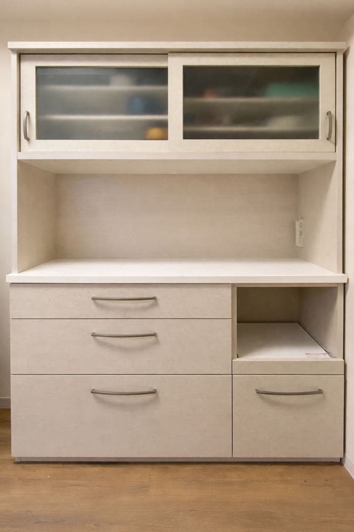 【ひまわり】ニトリ キッチンボード 食器棚　食器棚　コパン コパン