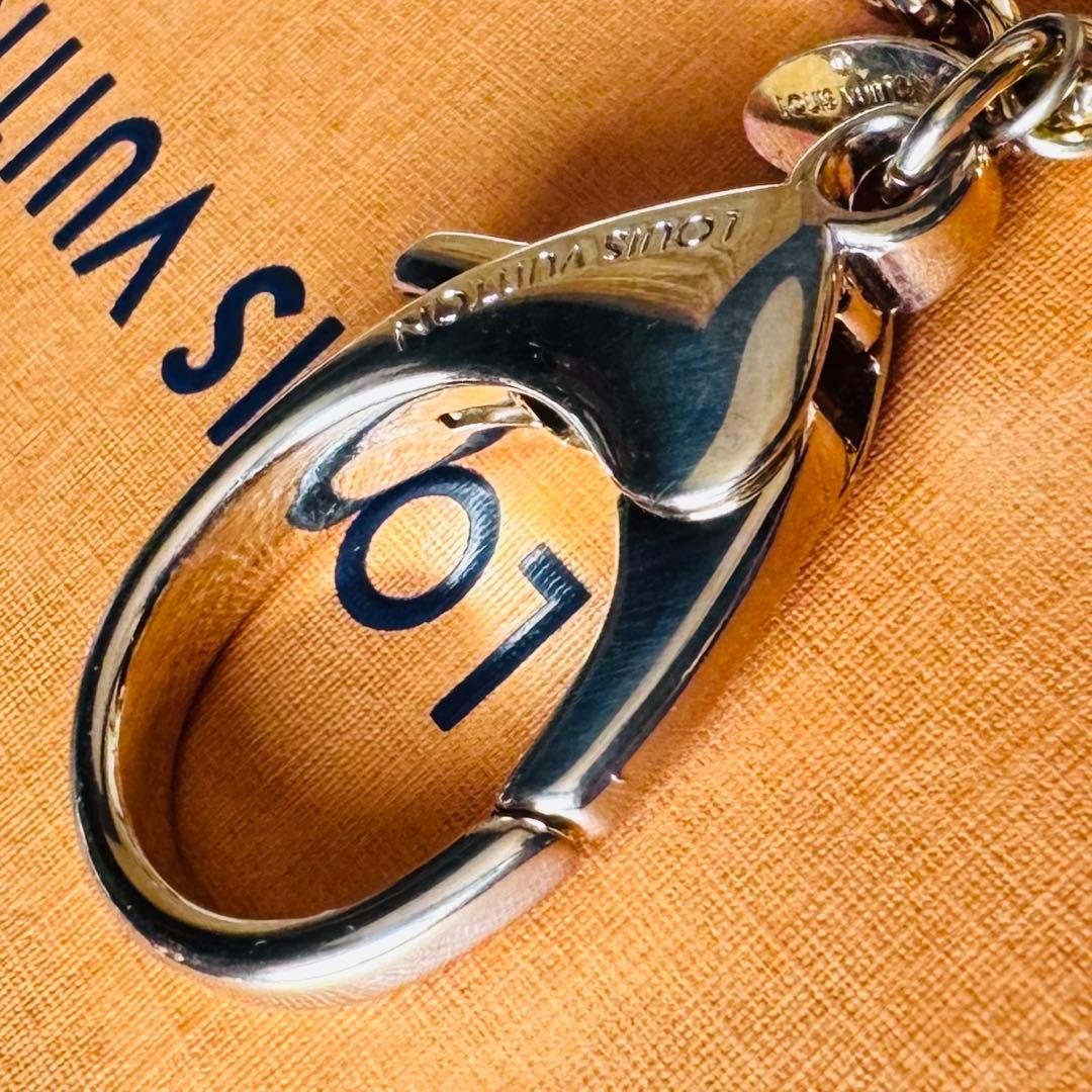 LOUIS VUITTON ステップリー モノグラムフラワー キーホルダー極美