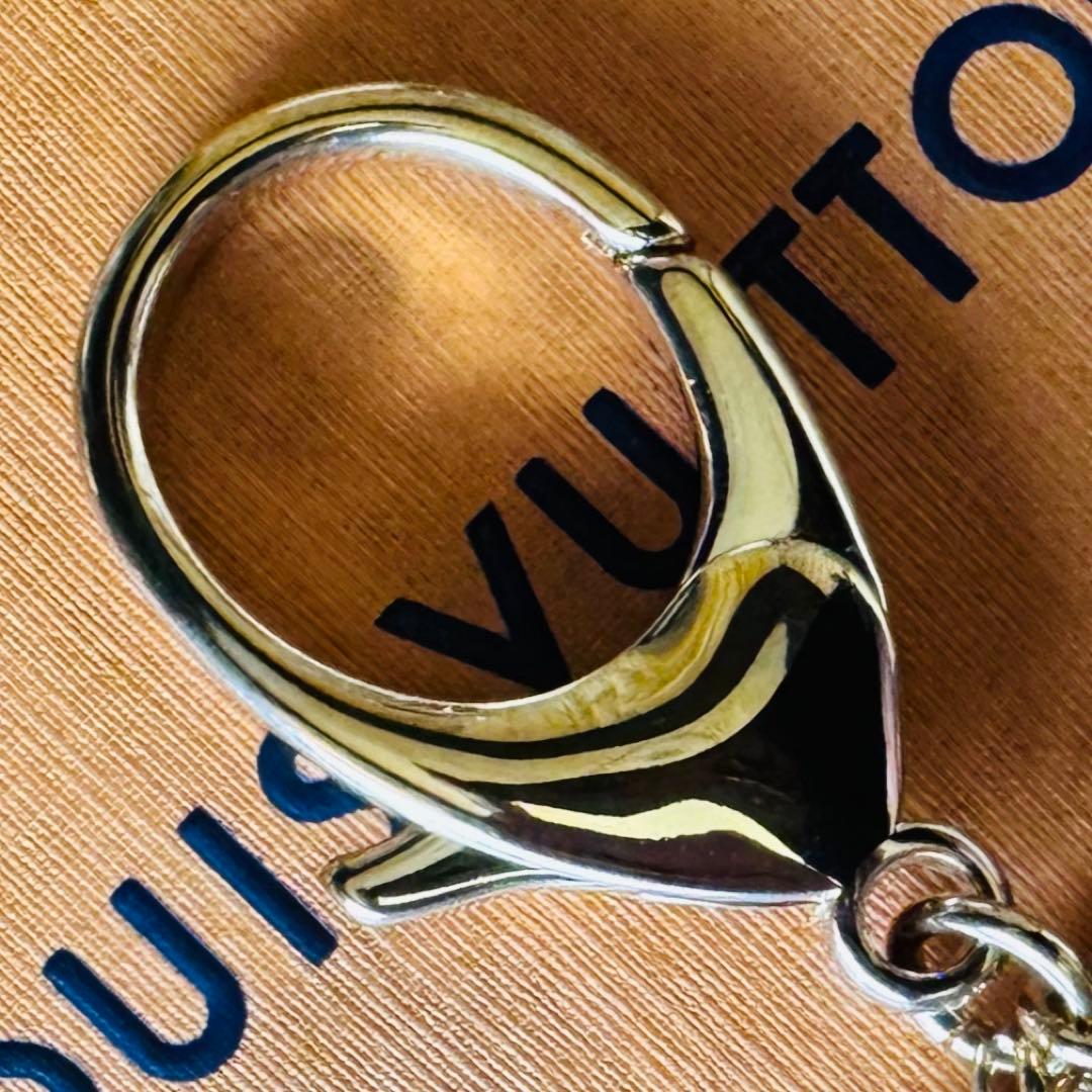 LOUIS VUITTON ステップリー モノグラムフラワー キーホルダー極美