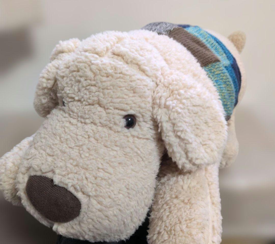 salut!　サリュ　おひるねワンコ　抱き枕　ぬいぐるみ