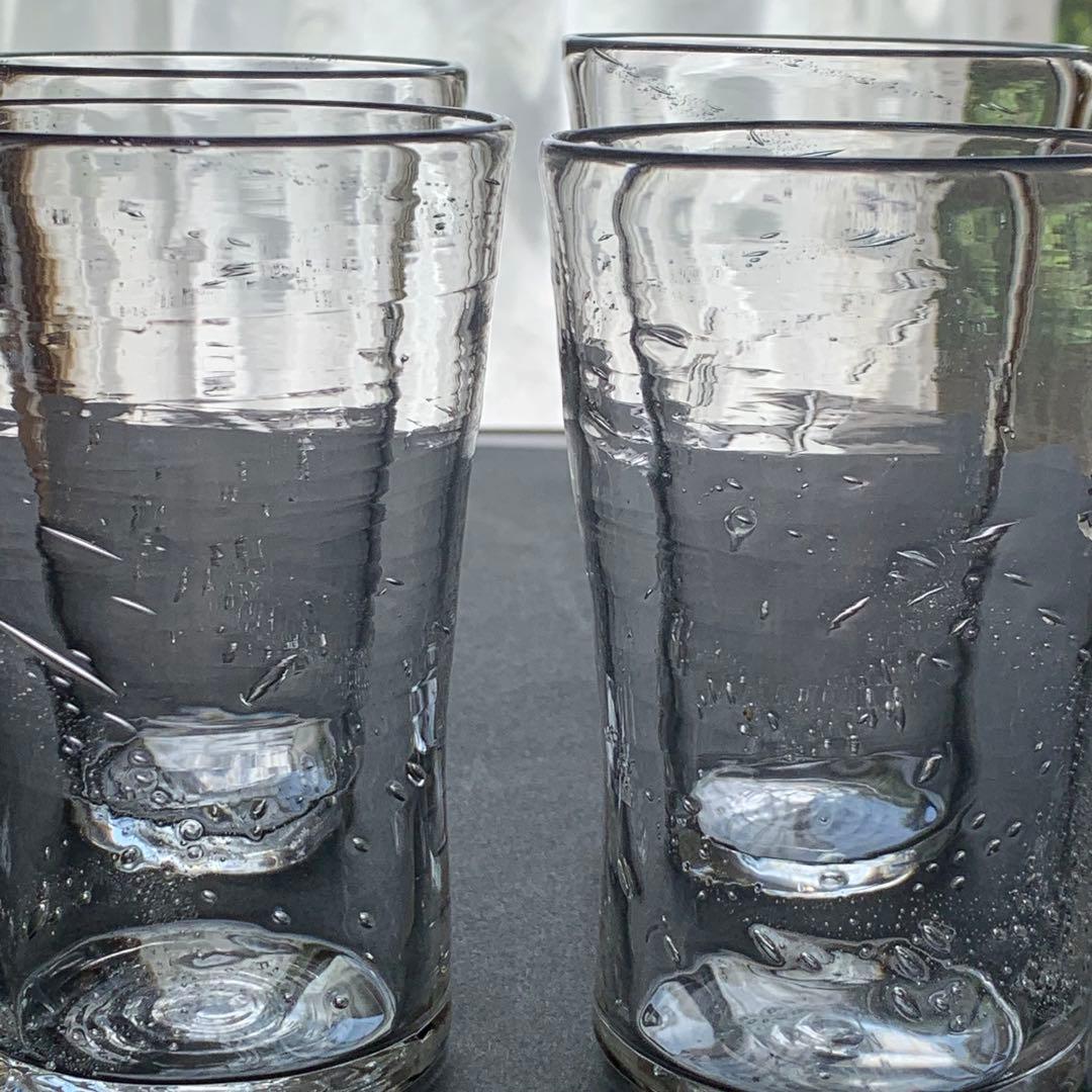 荒川尚也さん晴耕社　グラス４点セット