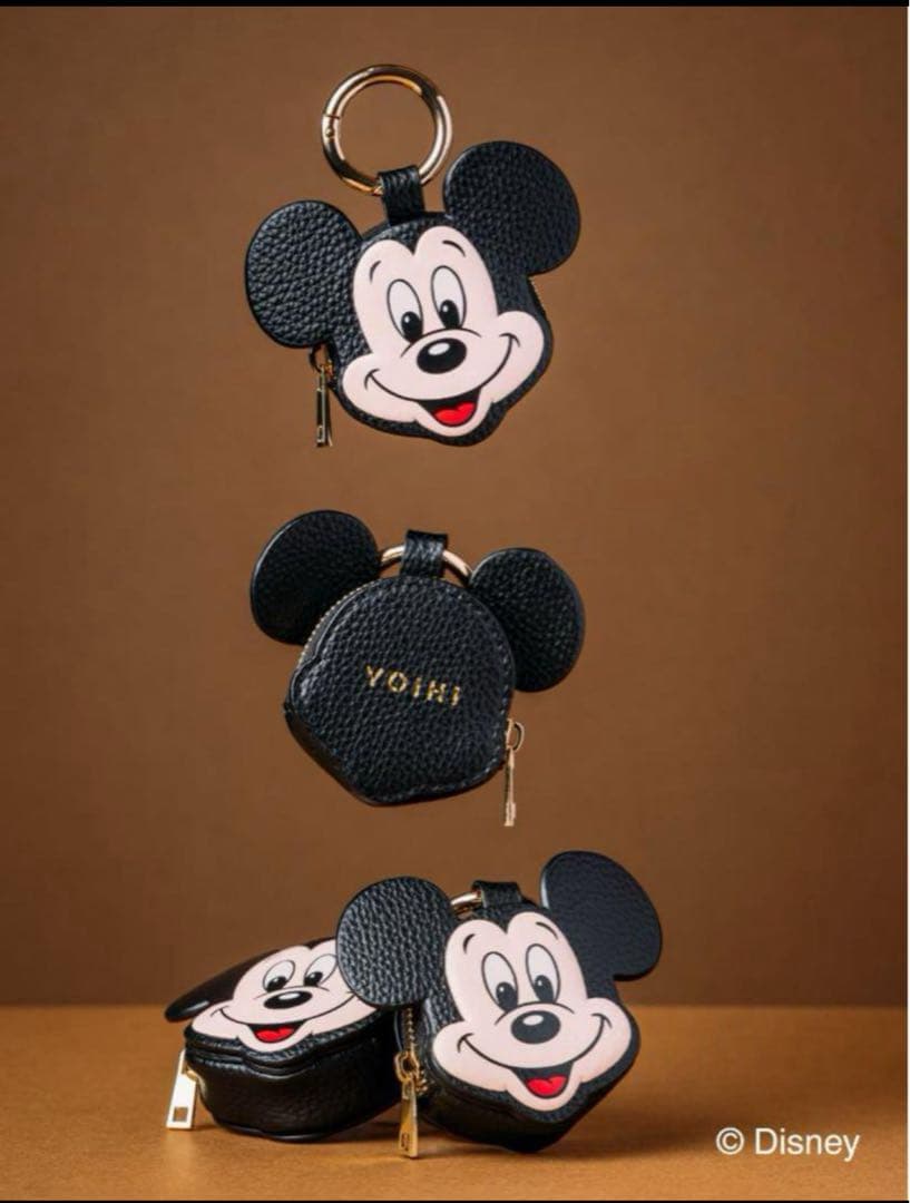 【大人気完売】YOIHI ディズニー ミッキーマウスデザイン バッグチャーム