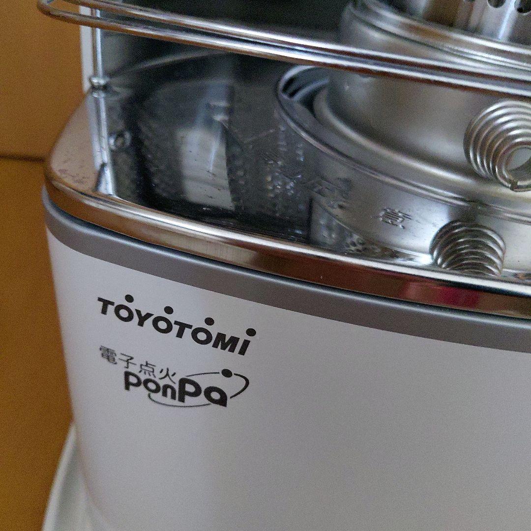 TOYOTOMI PonPa 電子点火式ストーブ ホワイト