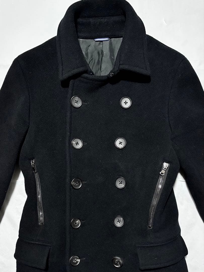 美品 junhashimoto ジュンハシモト 10万円程 カシミヤ ピーコート