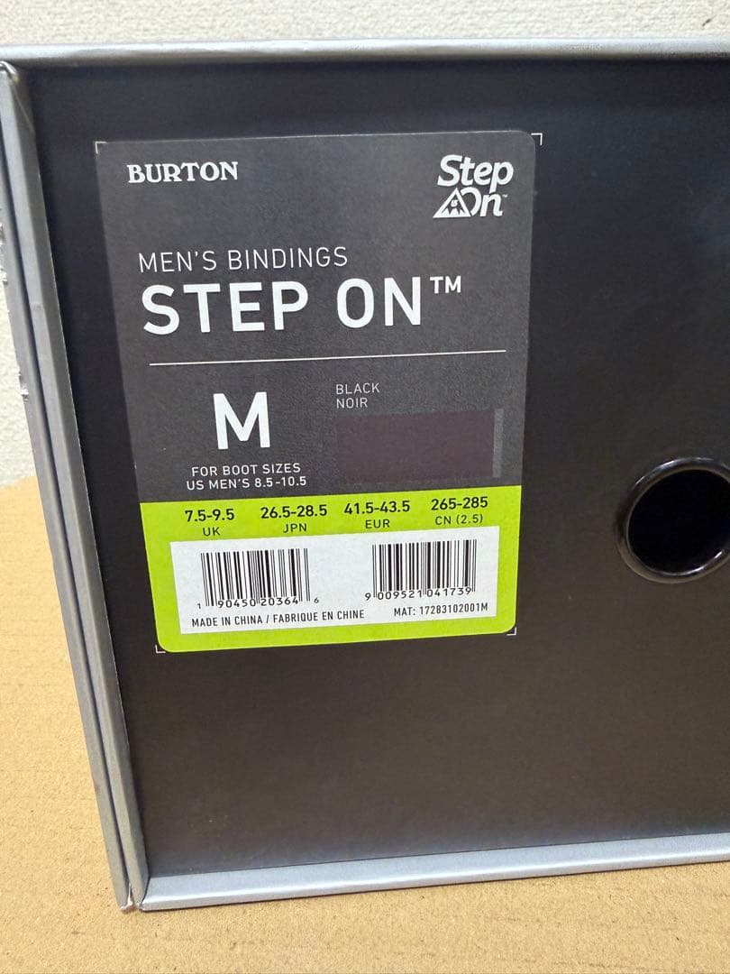 スノーボード ビンディング ステップオンBurton Step On Mサイズ