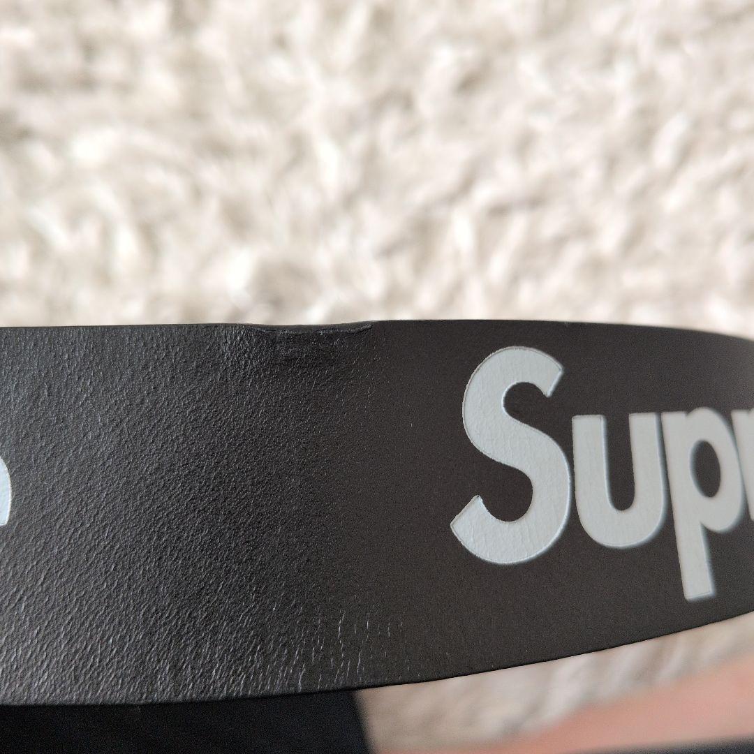 k*o様 Supreme ブラック ロゴベルト