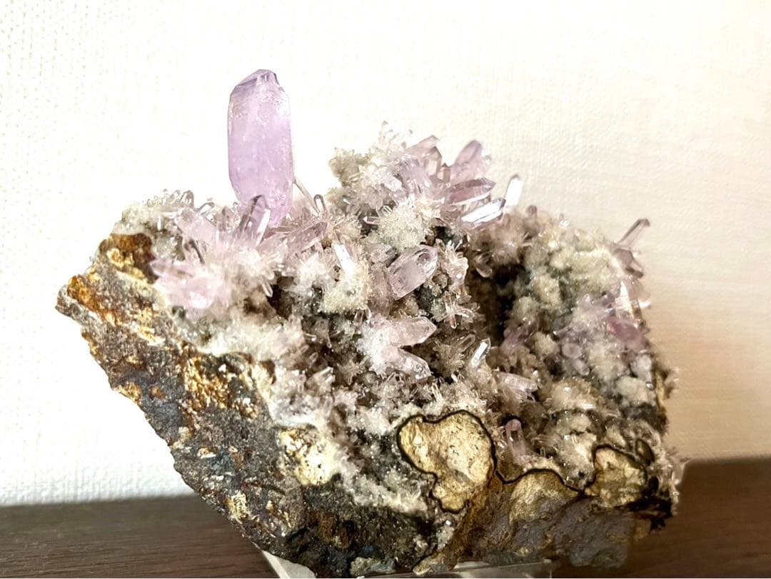 ベラクルス アメジスト 結晶 原石 クラスター 鉱物 鉱石 標本 水晶 クォーツ