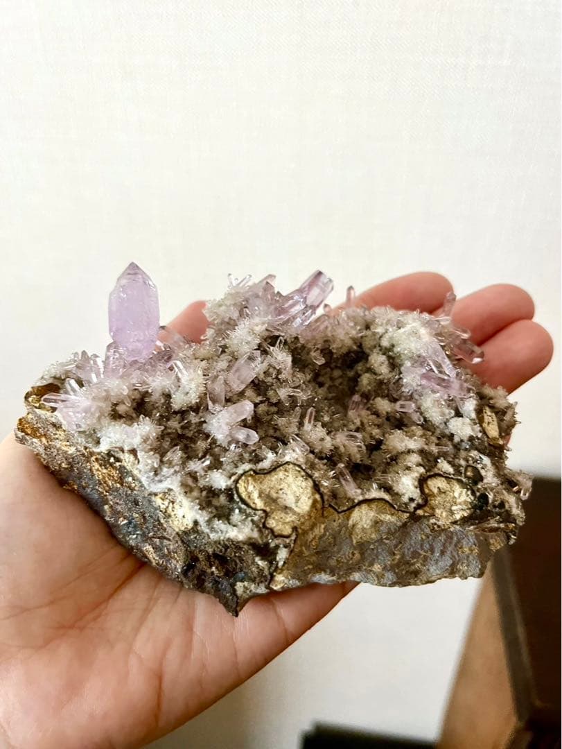 ベラクルス アメジスト 結晶 原石 クラスター 鉱物 鉱石 標本 水晶 クォーツ