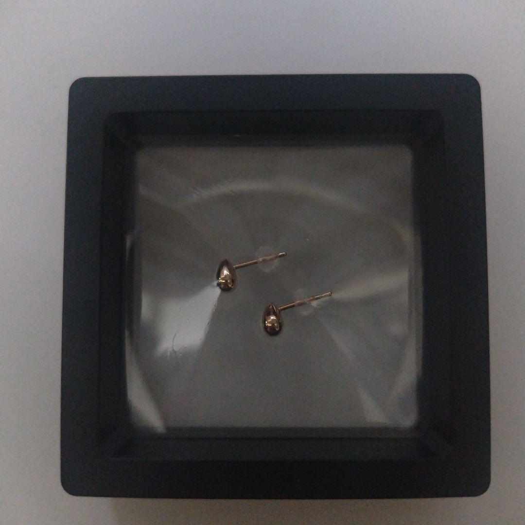 K18 PG carat ティアドロップピアス