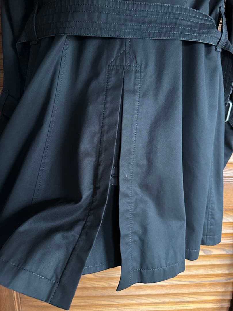 BURBERRY BLUE LABEL ブラック トレンチコート サイズ38 M