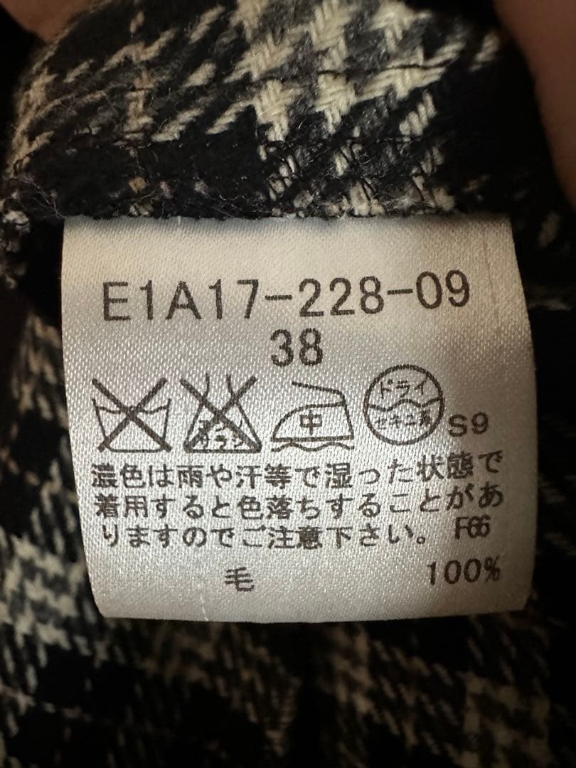 BURBERRY BLUE LABEL ブラック トレンチコート サイズ38 M