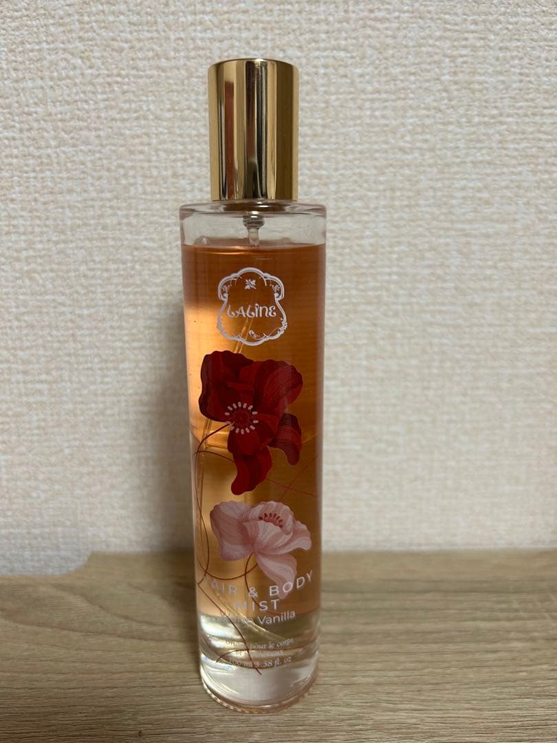 LALINE ラリン ウォームバニラ ヘア&ボディミスト ボディクリーム セット