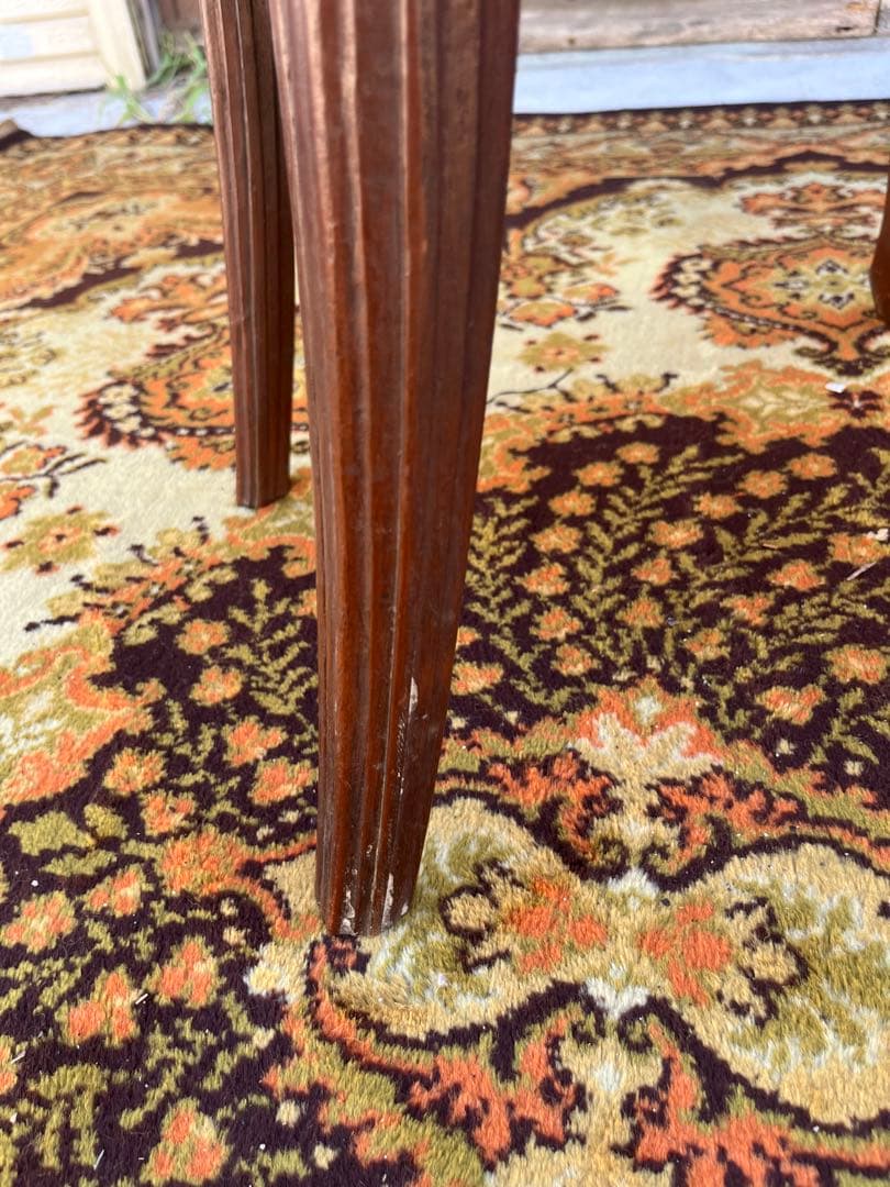 希少 フランスベッド 椅子 アンティーク チェア 猫脚 インテリア ビンテージ