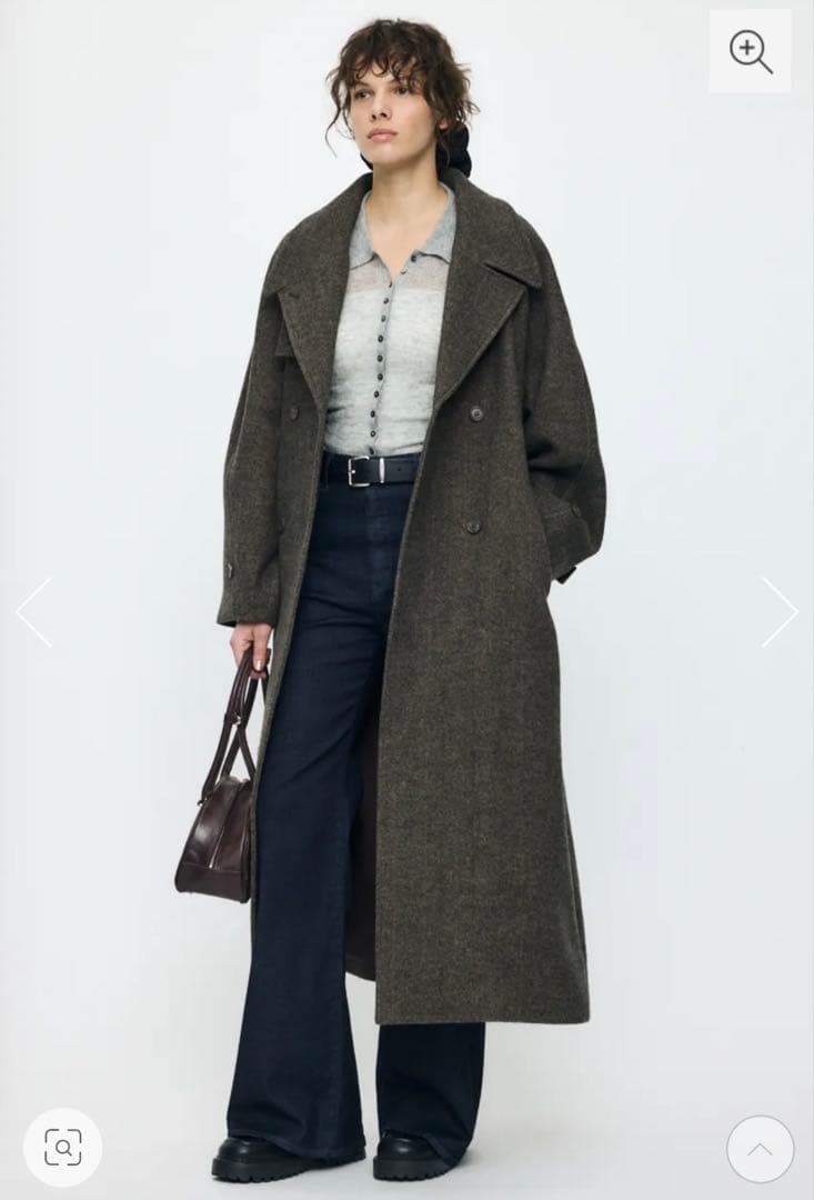 MOUSSY FORM SLEEVE ロングコート