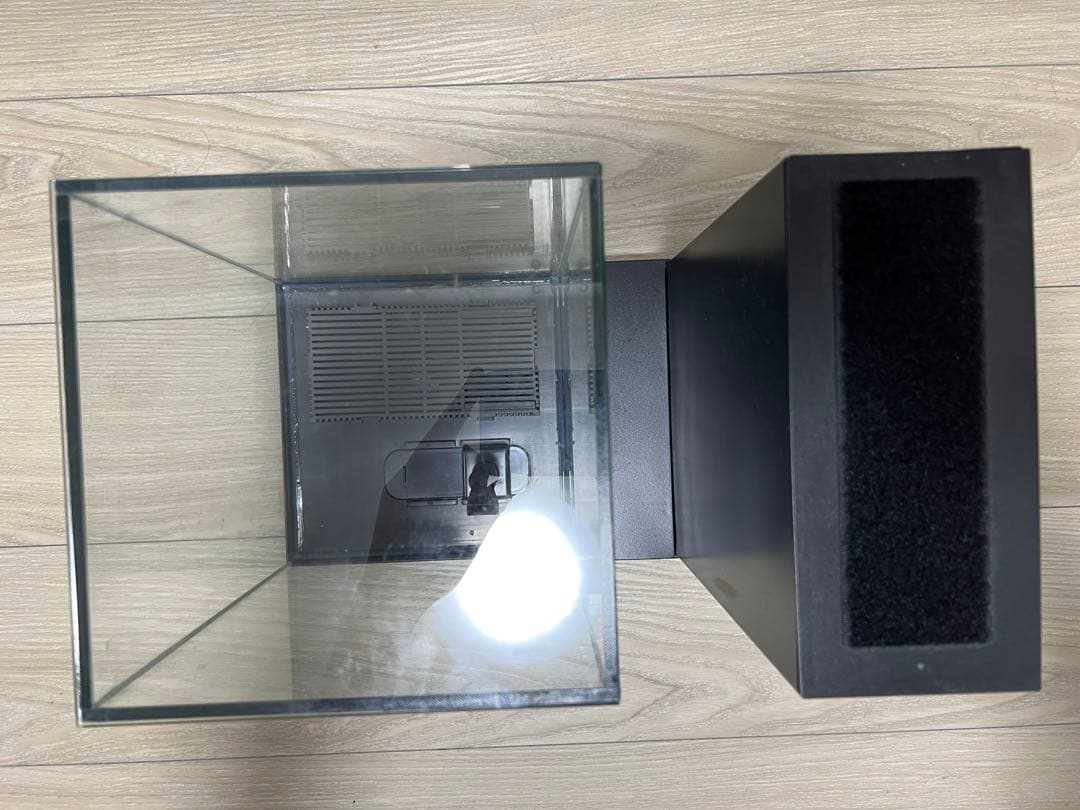 【美品】GEX アクアリスタ　AQUA-U ガラス水槽 活性炭付き