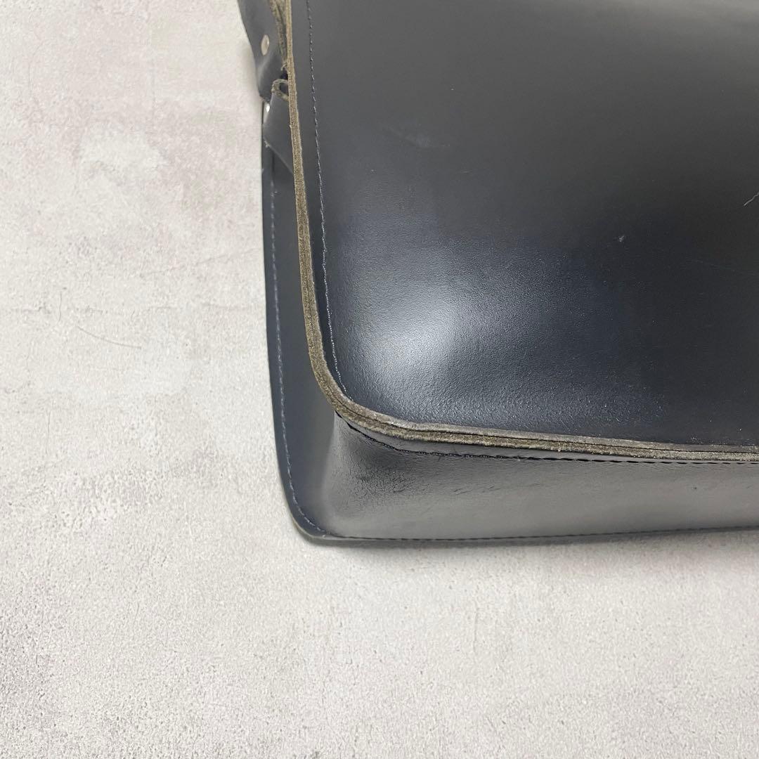 ケンブリッジ サッチェル 15インチ バッチェル レザー ショルダーバッグ 黒