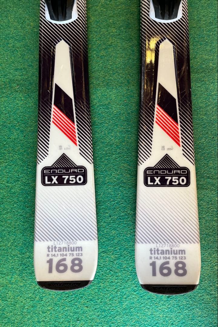サロモン　スキー板　enduro LX750 168cm