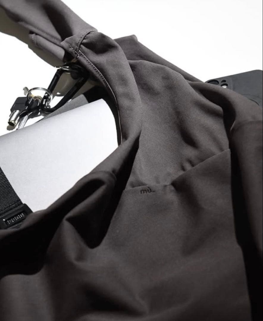 バッグ mu_ POSTMAN BAG / BLACK