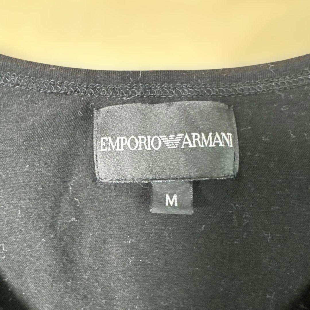 希少品　ENPORIO ARMANI 長袖カットソー グラフィックプリント