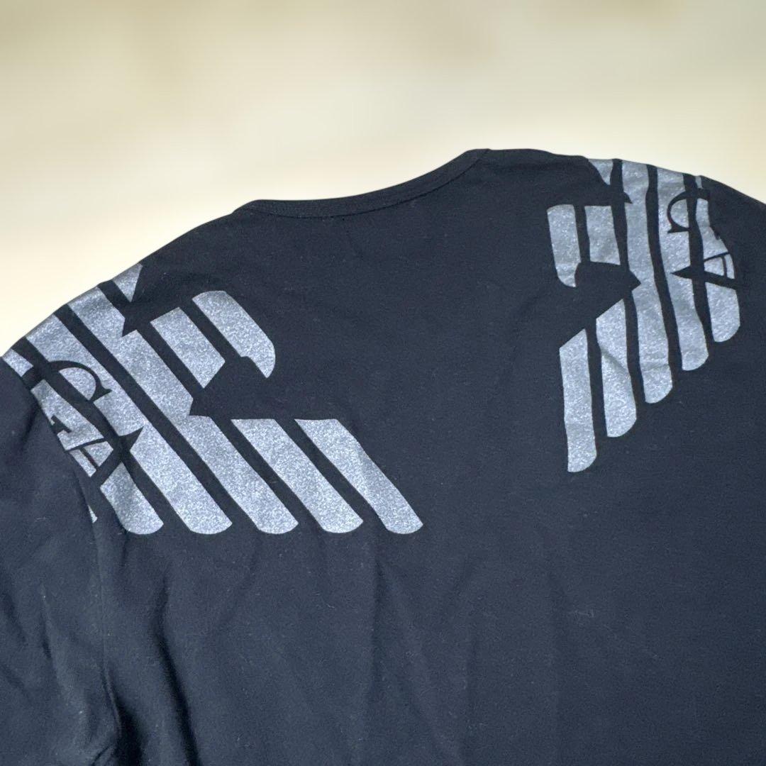 希少品　ENPORIO ARMANI 長袖カットソー グラフィックプリント