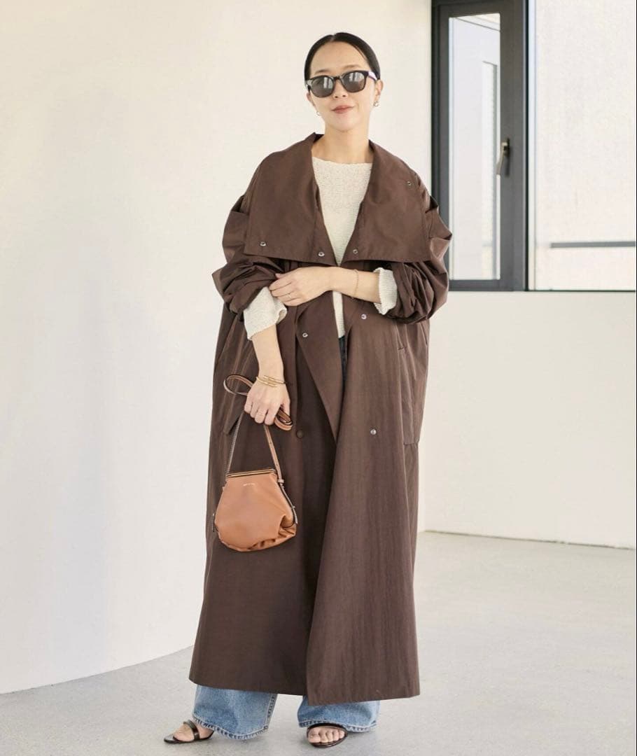 【R'IAM/リアム】　プラージュ plage lose トレンチコート