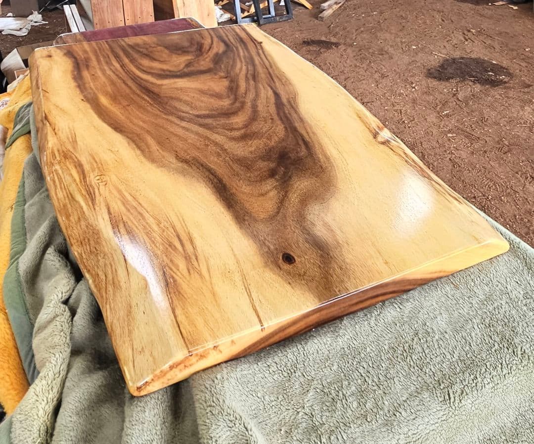 最終価格　モンキーポッド　一枚板　ダイニング　テーブル　センター　ウォールナット