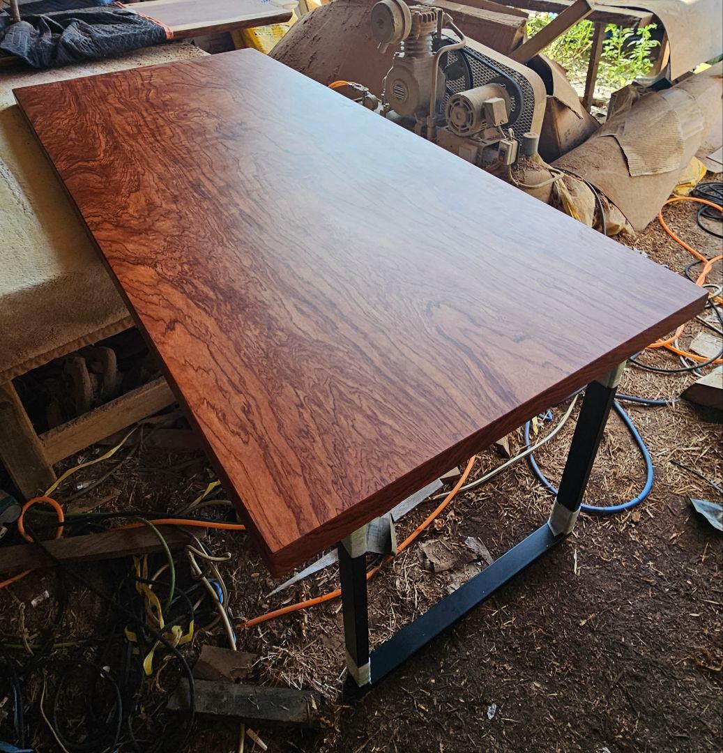 最終価格　モンキーポッド　一枚板　ダイニング　テーブル　センター　ウォールナット