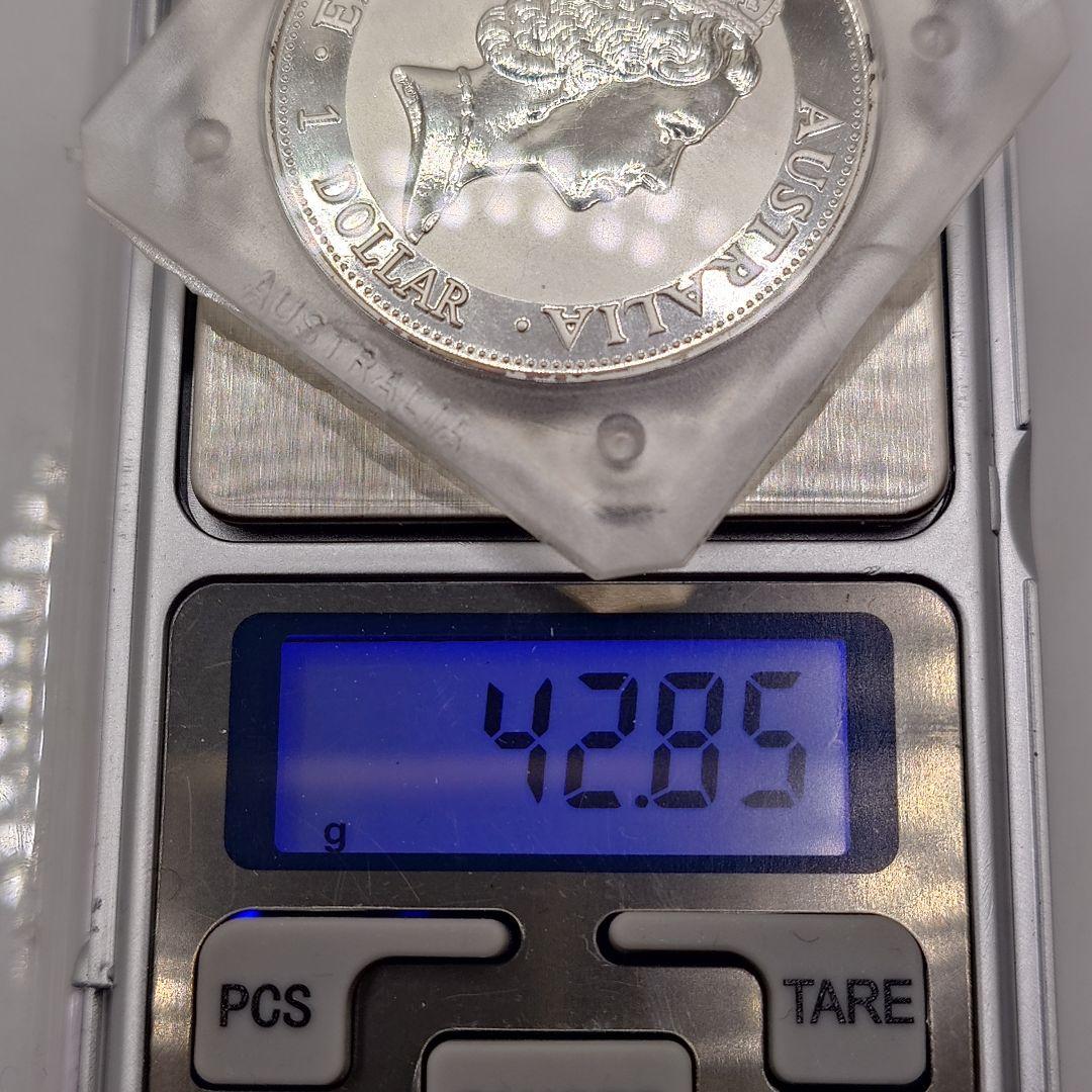 1992年 オーストラリア 1ドル銀貨 カワセミ ka2903